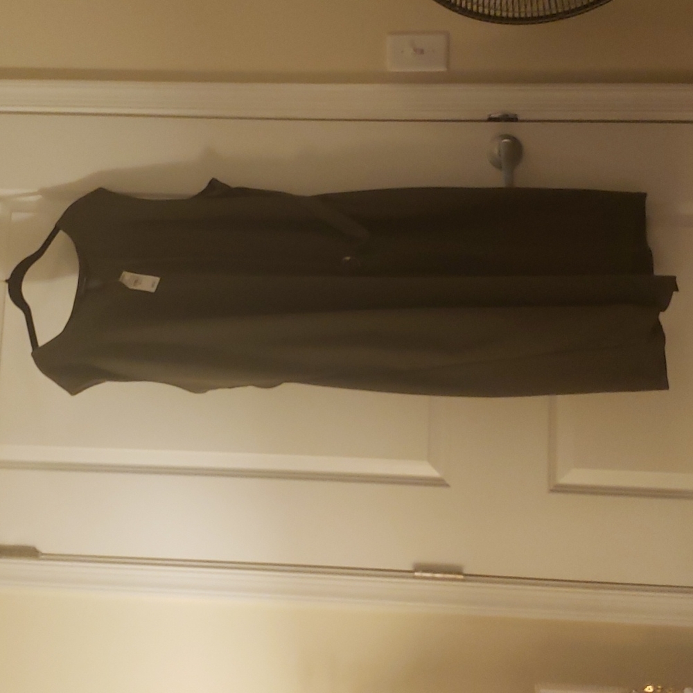 Ashley Stewart Olive Wrap Dress